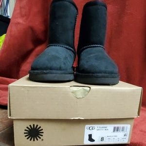 Ugg Tall Classic Toddler Boots Black 8T